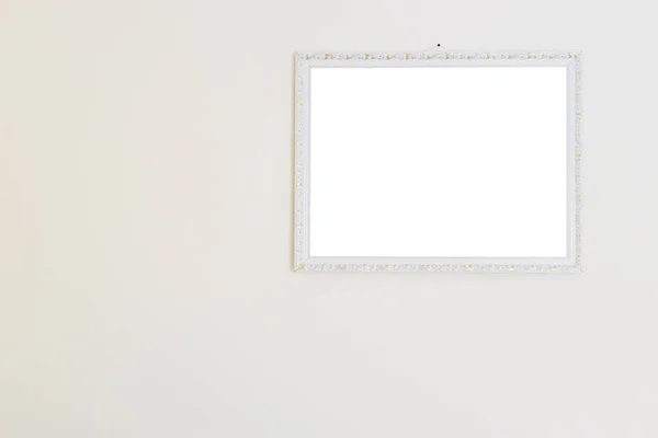 Picture frame on a wall — Stock Photo, Image