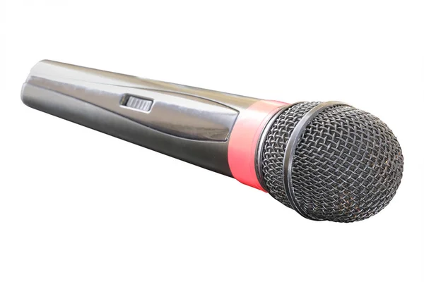 Gros plan microphone — Photo