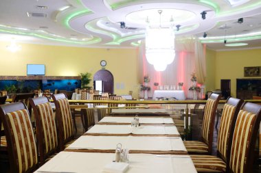 Bir restoranın içinde.