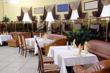 Bir restoranın içinde.
