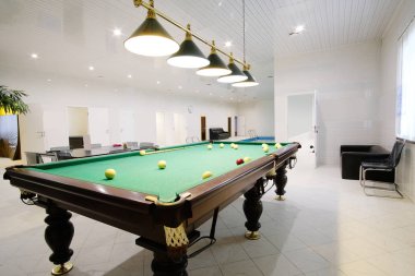 Bilardo masası görüntüsü