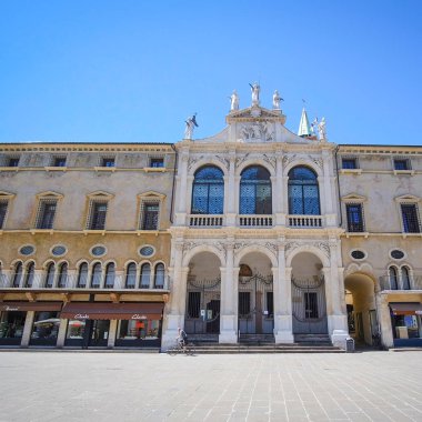 Bir Vicenza Merkezi sokakta