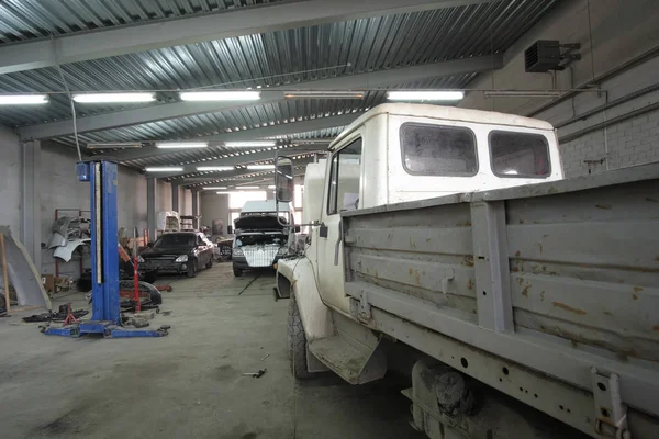 Estação de reparação automóvel — Fotografia de Stock