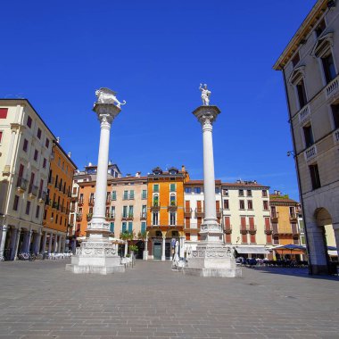 Bir Vicenza Merkezi sokakta