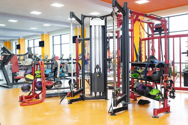 Una sala fitness — Foto Stock