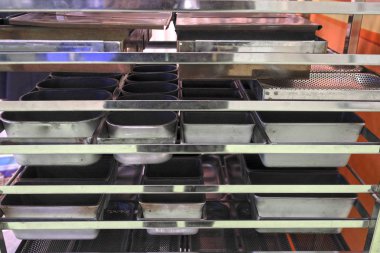 Gıda plastik kutuları yakın çekim