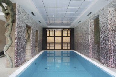  Otelde küçük Yüzme Havuzu