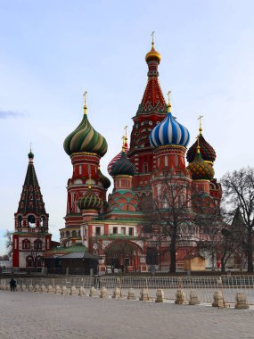  Moskova Kızıl meydanında pokrovsky Katedrali