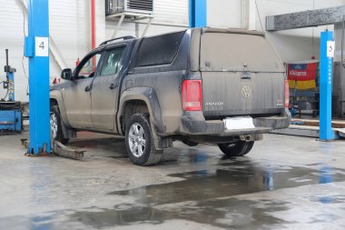 Otomobil araba onarım istasyonu