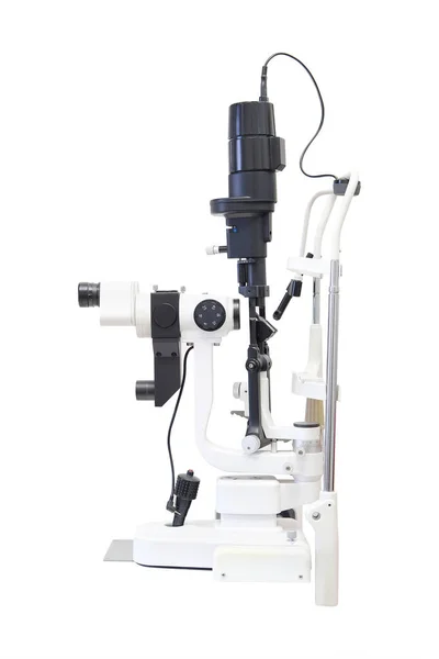 Oculare de equipamento médico de oftalmologista — Fotografia de Stock