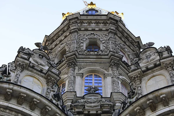 Frammento della Chiesa del Santo Segno-pittore in fronte Dubrobnitsy — Foto Stock