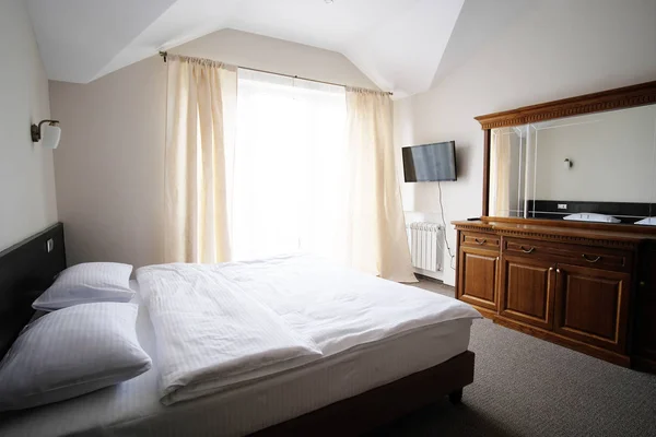 Interior of a hotel bedroom