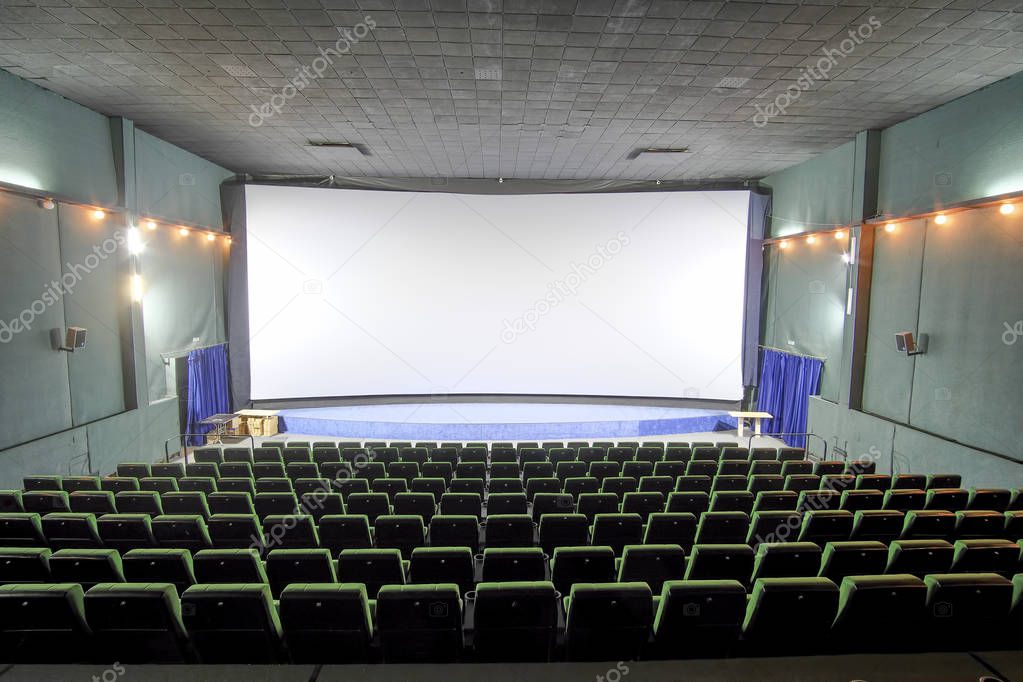 Interior of a cinema auditorium