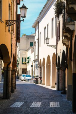 Bir Padova Merkezi sokakta