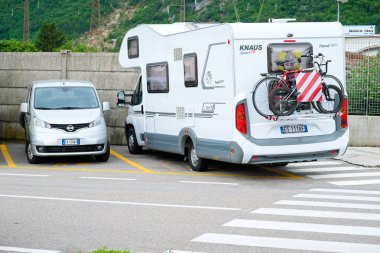 bir Santa Massenza otopark karavan
