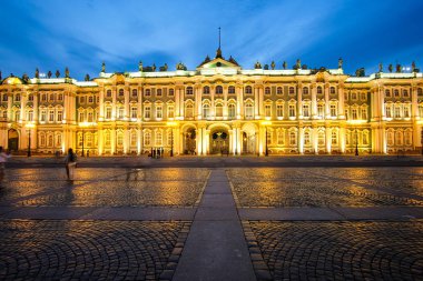 Hermitage Binası ve Kış Sarayı'Sankt-peterburg