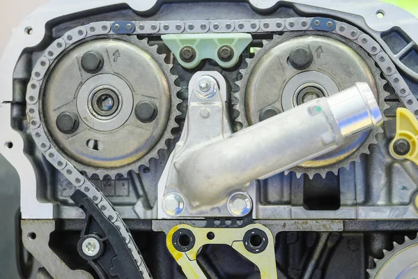 Araba Vana tren yakın çekim