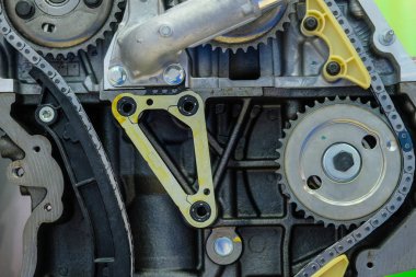 Araba Vana tren yakın çekim