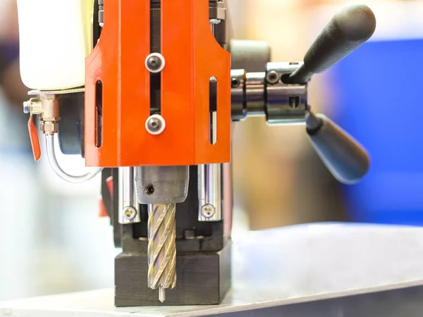 Drill of a boring machine — Stock Photo, Image