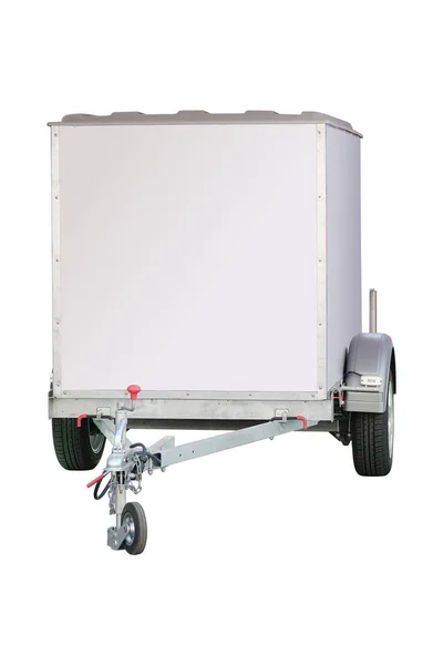 Car trailer isolated — Stock Photo, Image