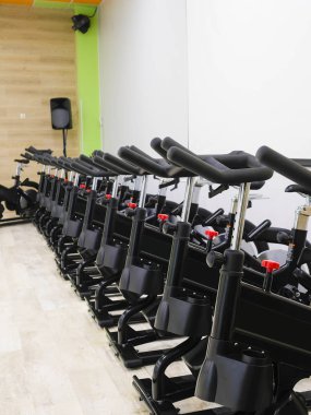 Bisiklet bir fitness salonu