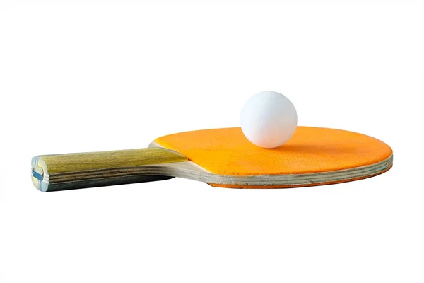Raqueta de ping pong de cerca —  Fotos de Stock