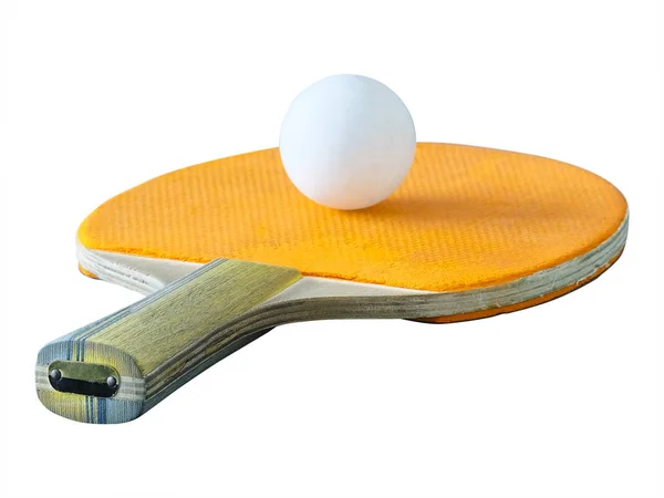 Ping pong racket närbild — Stockfoto