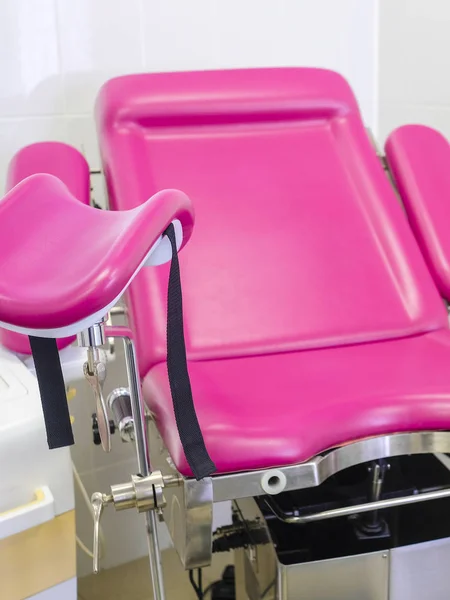 Cadeira ginecológica de perto — Fotografia de Stock