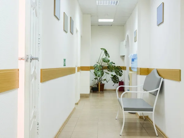 Innenraum Eines Klinikflurs — Stockfoto