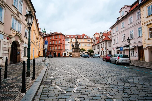 Praga Chequia Noviembre 2017 Calle Centro Praga — Foto de Stock