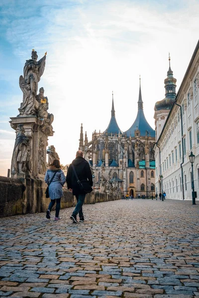 Kutna Hora República Tcheca Novembro 2017 Santa Barbara Cathidral Kutna — Fotografia de Stock