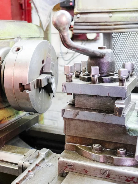 Image Lathe Gros Plan — Photo