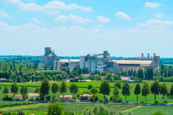 Paesaggio Rurale Del Nord Italia — Foto Stock