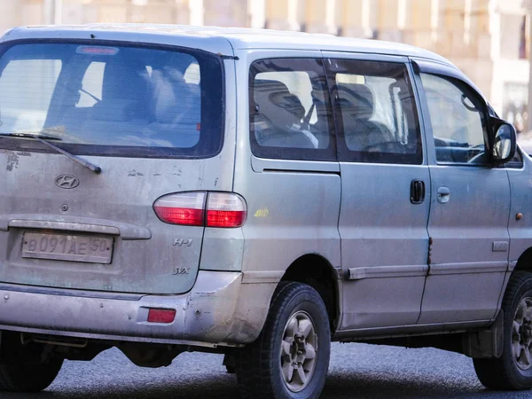 Moskva Rusko Duben 2018 Van Jednotky Moskevské Ulici — Stock fotografie