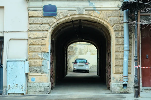 Bilden Arch Innergård — Stockfoto