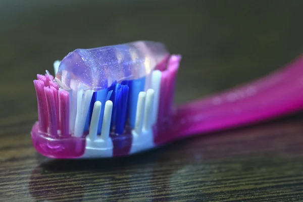 Image Toothbrush Toothpaste — Stock Photo, Image