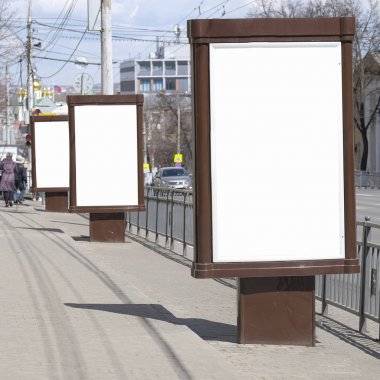 Reklam panoları görüntüsünü