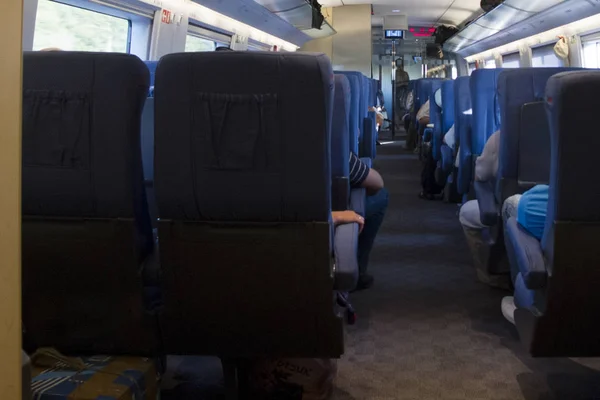 Image Interior Train — Stock Photo, Image