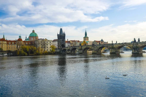 Prague République Tchèque Novembre 2019 Paysage Prague Avec Vue Sur — Photo