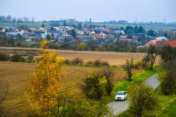 Зображення Ландшафту Краєвидами Околиці Праги — стокове фото