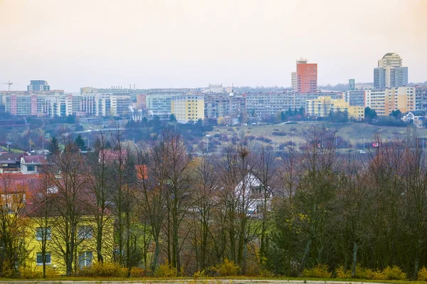 Kép Táj Kilátással Prága Külvárosára — Stock Fotó