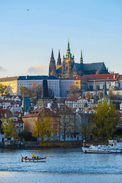 Prag Tschechische Republik November 2019 Prager Landschaft Mit Blick Auf — Stockfoto