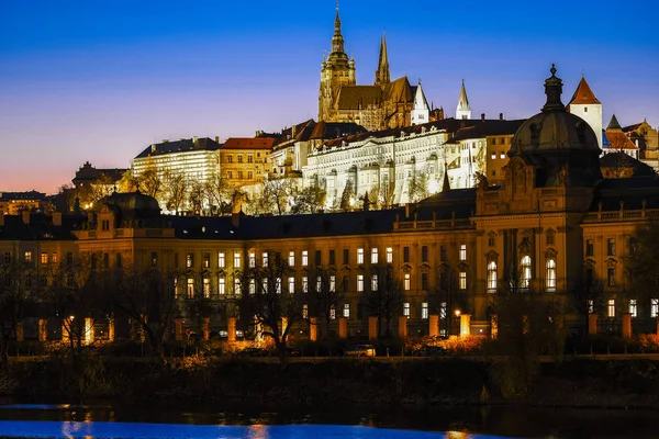 Prag Tschechische Republik November 2019 Landschaft Mit Dem Bild Des — Stockfoto