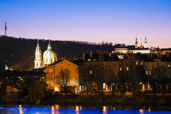 Prague République Tchèque Novembre 2019 Paysage Avec Image Cathédrale Saint — Photo