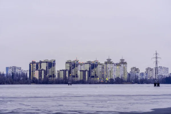 Rusya Nın Don Nehrinden Voronezh Şehri Manzarası — Stok fotoğraf