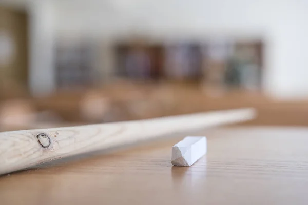 Interior Una Escuela Vacía Con Tiza Frente —  Fotos de Stock