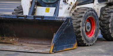 Moskova, Rusya - 10 Şubat 2020: Mosocw, Rusya 'daki süpürge görüntüsü