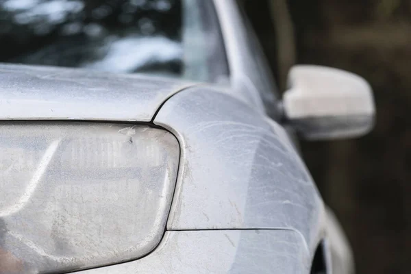 Primera Línea Coche Cerca —  Fotos de Stock