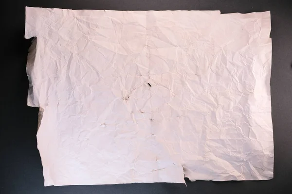 Image Aged Crumpled Paper — Stock Photo, Image