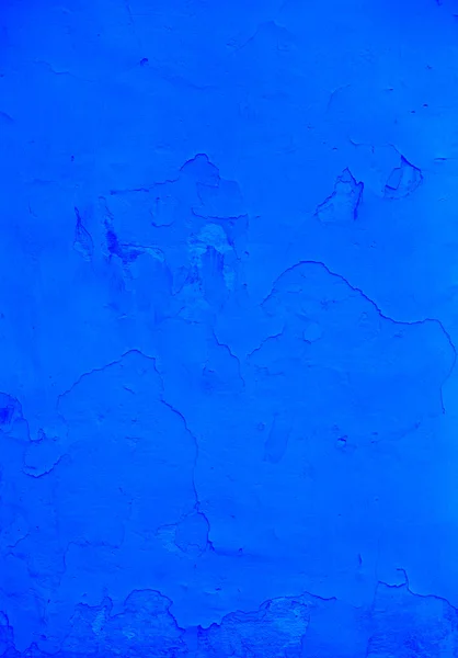Texturer på blå väggen, för bakgrund. — Stockfoto